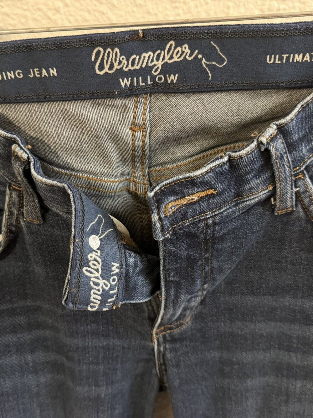 Wrangler Ultimate Riding Jean Willow Women's Riding Jeans- Western Demin